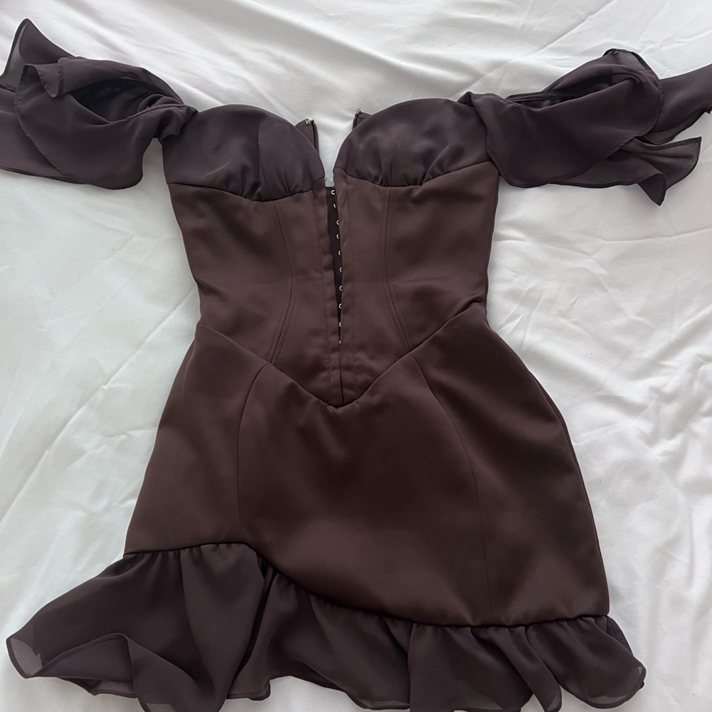 Dionne ruffle corset minidress House of CB